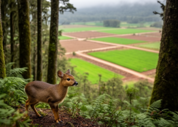 Forest fragmentation associated with lower genetic variation in 20 pudu deer from three Chilean provinces