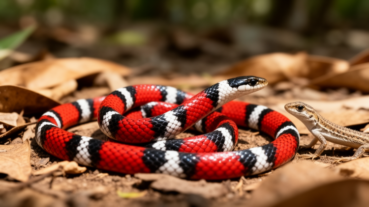 Caatinga snake study finds lizard-heavy diet and one plastic fragment in Brazilian false coral snake