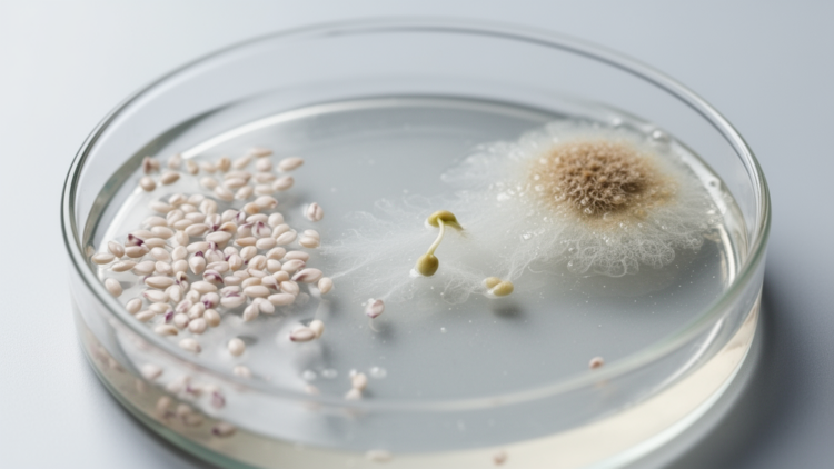 Fungal exudates alter gene expression, hormones and fatty acids in Gymnadenia conopsea orchid seeds