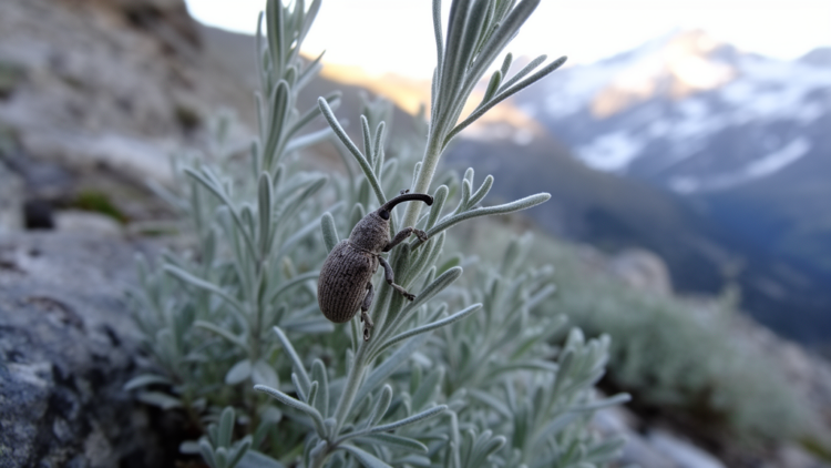 Field study documents first confirmed development of a rare weevil in Swiss wormwood