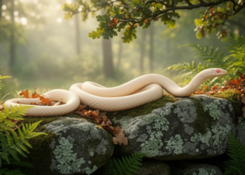 Field observation and regional review document Hungary’s first reported albino Aesculapian snake