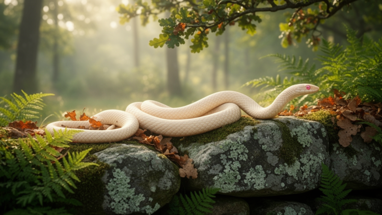 Field observation and regional review document Hungary’s first reported albino Aesculapian snake