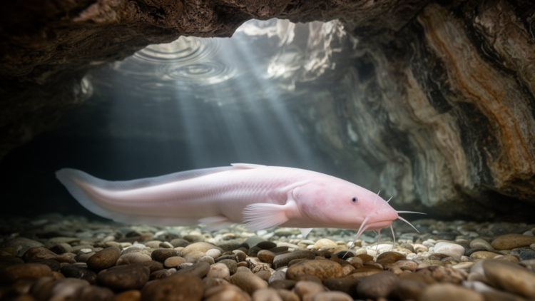 Comparative animal study links sensory and brain traits of Brazilian cave catfish to genus and habitat