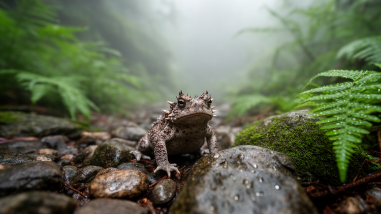 Field and genetic study identifies new Chinese horned toad in western Guangdong