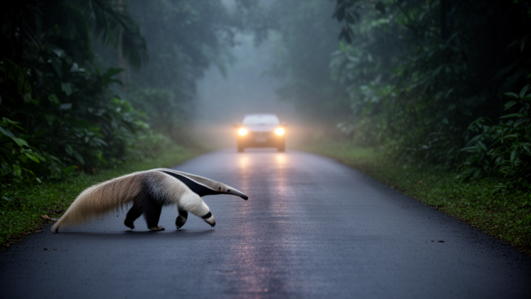 Research report: Predicting roadkill: a regional-scale model for the Northern Tamandua integrating environmental and road characteristics