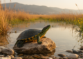 Chinese stripe-necked turtle recorded on Greek island of Lesvos for first time