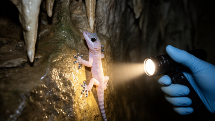 New cave gecko species identified from Guangxi, China, using morphology and DNA analysis