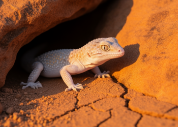 Northern Chile leaf-toed geckos track refuge substrate temperatures, study finds