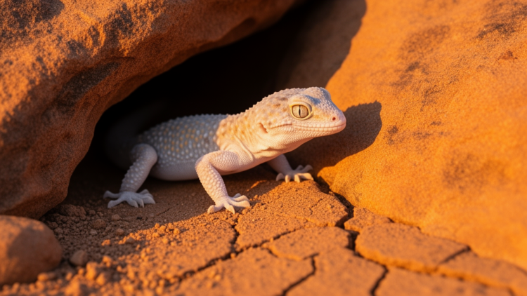 Northern Chile leaf-toed geckos track refuge substrate temperatures, study finds