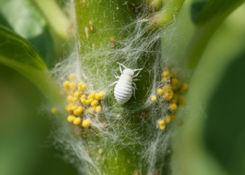 Cytogenetic and anatomical study reveals chromosome count and reproductive traits of the mealybug Orbuspedum machinator