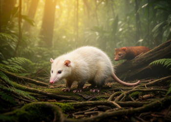 Panama case report documents six coloration anomalies in five mammal species