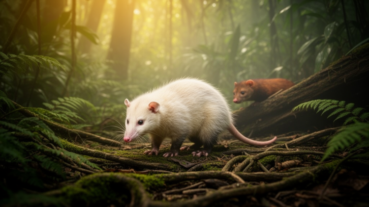 Panama case report documents six coloration anomalies in five mammal species