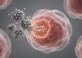 Responsive nanoparticles deliver ARV-771 to tumor cells