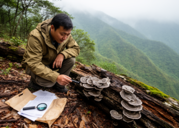 Three new wood-inhabiting corticioid fungi from the Qinling Mountains, China
