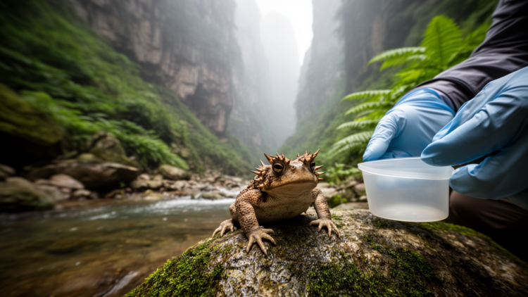 Study describes Boulenophrys yezhongensis, a new horned toad species from Guizhou, China