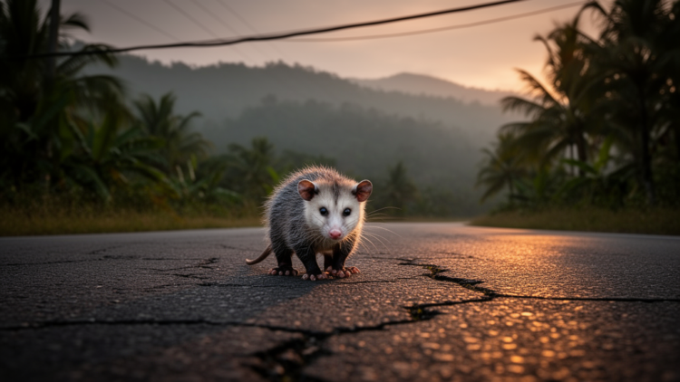 Field records add localities for two opossum species in southern Mexico