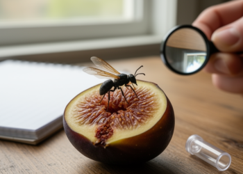 First German records of fig wasp Blastophaga psenes documented at four localities