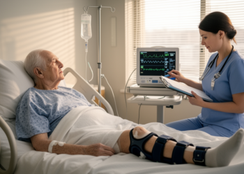 Three Bedside Numbers Could Flag Delirium Risk After Hip Fracture Surgery