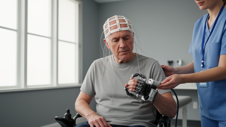 Brain-computer interface training shows preliminary cognitive and daily-living benefits after stroke