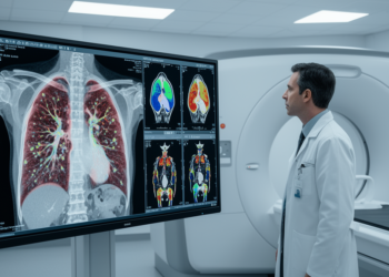 Spectral CT signals distinguish antisynthetase-related lung disease in retrospective study