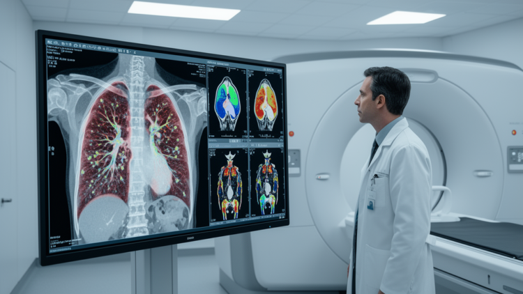 Spectral CT signals distinguish antisynthetase-related lung disease in retrospective study
