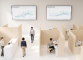 Patient-flow data guides two conceptual layouts in one eye clinic