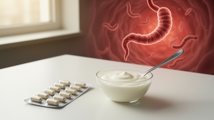 Probiotics Ease Side Effects of Vonoprazan-Based H. pylori Therapy, Review Finds
