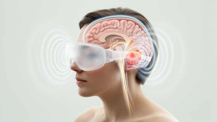 Blurred Vision Shifts Emotional Processing Toward Sound and Dorsal Pathways