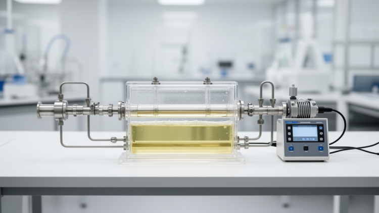 Flow-controlled water-cut analyzer reaches sub-1% laboratory accuracy