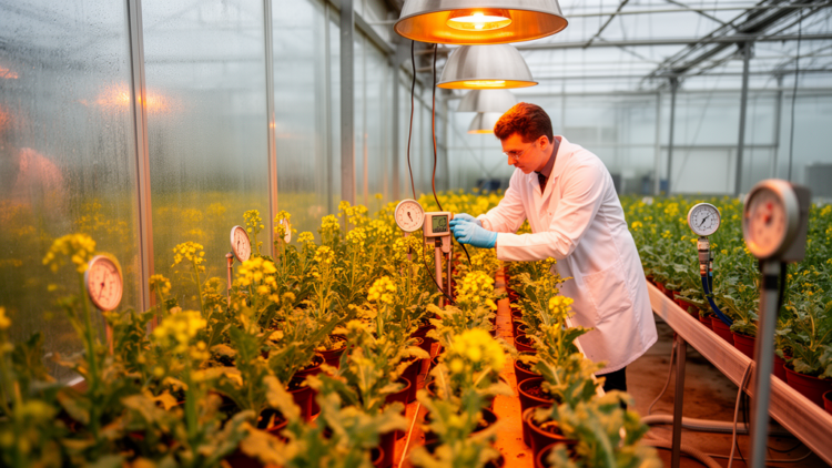 RH-2049 and RH-2050 lead mustard heat-stress screening