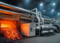 Model links steel-slag waste-heat recovery to 2.068 MW Rankine-cycle power