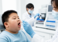 Metagenomic analysis of oral microbiota in Chinese children with obesity