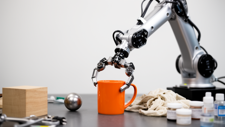 7-DOF robot grasps user-selected objects in cluttered tabletop trials