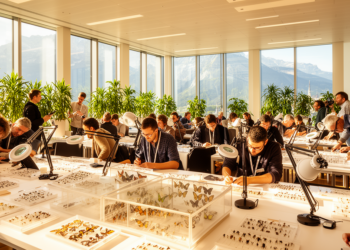 Swiss Entomological Society meeting reports insect monitoring and parasitoid experiments