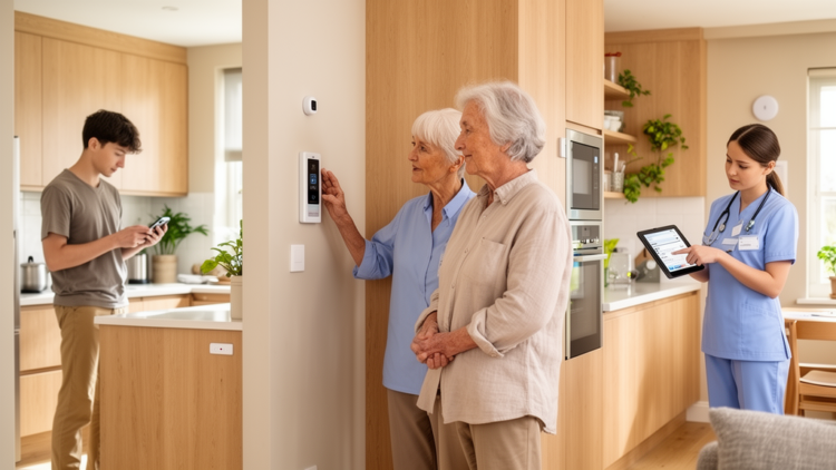 Age and stakeholder differences shape smart home care requirements