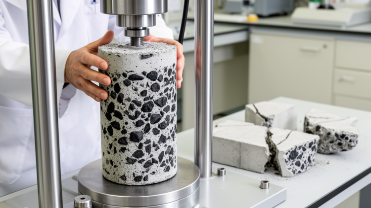 Laboratory tests assess consolidated coal gangue in mining-area pavement concrete