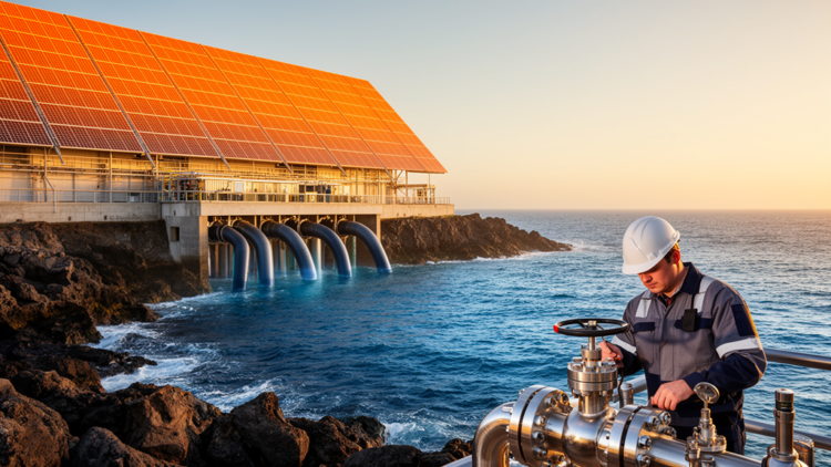 Modeled hybrid PVT/OTEC plant breaks even only with low-cost collectors or recovered heat