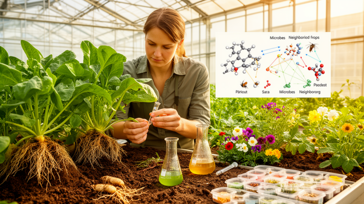 Review maps how plant chemistry shapes interactions in agriculture