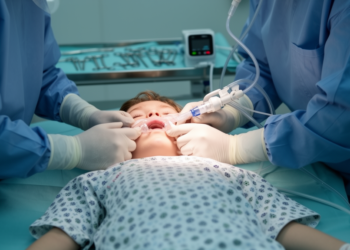 Prone surgery in child with Alport syndrome managed with supraglottic airway