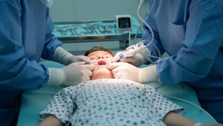 Prone surgery in child with Alport syndrome managed with supraglottic airway