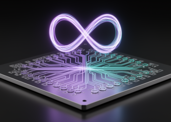 Silicon photonic circuit maps exceptional topology on a Klein bottle