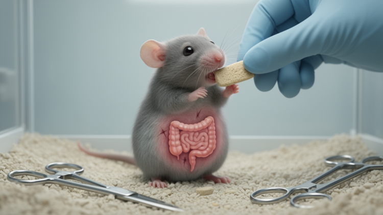 Inulin-linked postoperative nutrition accompanies improved colonic healing in mice