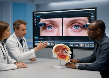 Research report: Comparing teacher-made and AI-assisted teaching videos for thyroid eye disease: an exploratory study