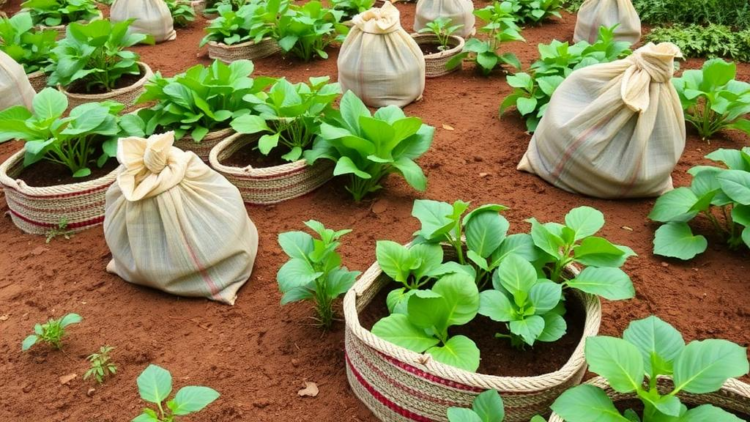 Bag gardens yield mixed food-quality results for Tanzanian indigenous vegetables
