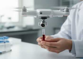 Drone-integrated biosensor detects dengue antigen in five seconds