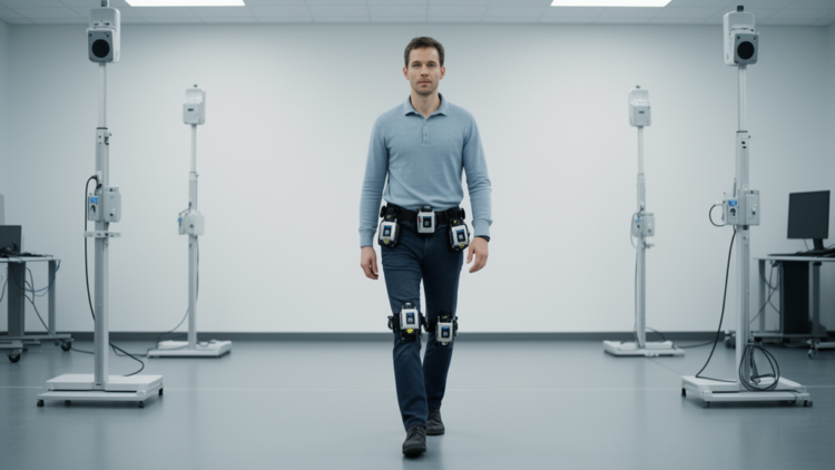 Four sensors predict lower-limb joint moments with subject-specific calibration