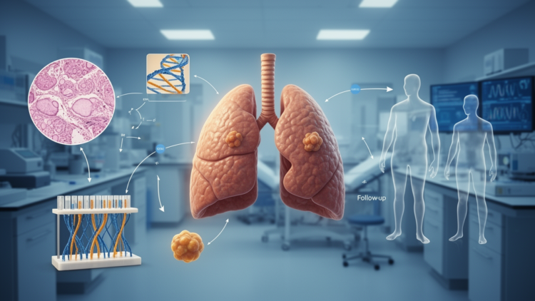 Sequencing cohorts link genomic features to survival in early-stage lung cancer