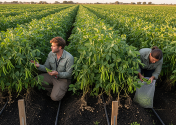 Field trial links bacterial co-inoculation to mungbean yield gains