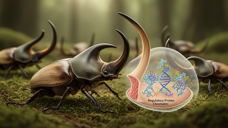 Regulatory Evolution Offers Clues to Horn Diversification in Beetles