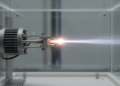 Longitudinal airflow suppresses train power-arc drift at low pressure